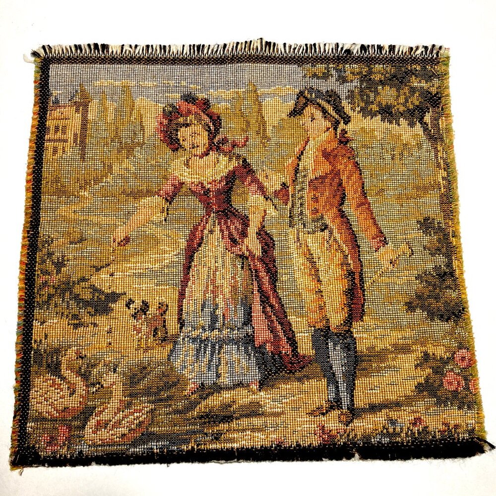 Small Woven French Tapestry